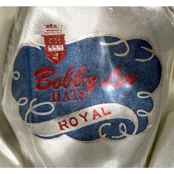 Vintage Dark Brown Fur Felt Bobby Lee Royal Fedora Hat Size Medium - Picture 4 of 5